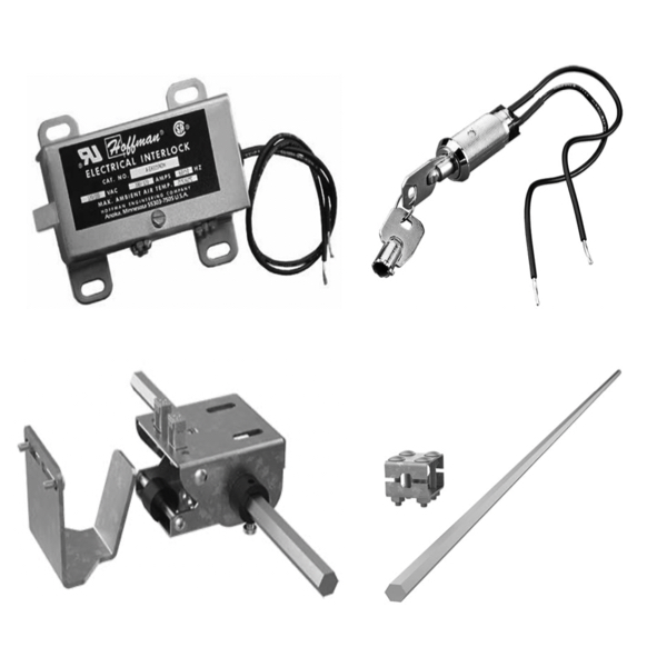 Enclosure Interlocks Mechanical, Defeaters Made by Hoffman